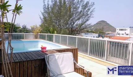 Cobertura à venda 3 Quartos, 2 Suites, 2 Vagas, 260M², Recreio dos Bandeirantes, Rio de Janeiro - R
