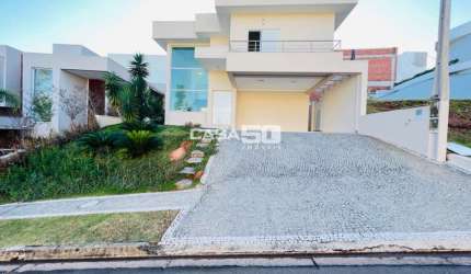 Casa em condomínio fechado com 3 quartos à venda na Rua Martinho Leardine, 110, Chácaras Silvania, Valinhos, 285 m2 por R$ 3.000.000