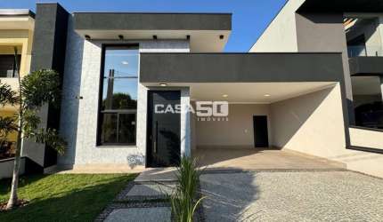 Casa em condomínio fechado com 3 quartos à venda na Avenida Dois, 1515, Jardim São Marcos, Valinhos, 198 m2 por R$ 1.630.000