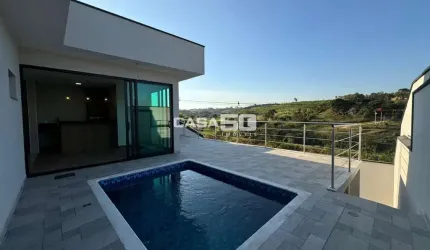 Casa em condomínio fechado com 3 quartos à venda na Avenida Dois, 1515, Jardim São Marcos, Valinhos, 174 m2 por R$ 1.489.000