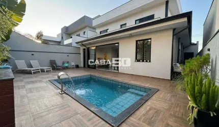 Casa em condomínio fechado com 5 quartos à venda na Avenida Dois, 1515, Jardim São Marcos, Valinhos, 286 m2 por R$ 1.890.000