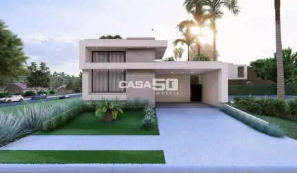 Casa em condomínio fechado com 3 quartos à venda na Rua Sebastião Cardoso, 168, Parque Brasil 500, Paulínia, 219 m2 por R$ 2.050.000