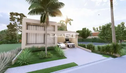 Casa em condomínio fechado com 3 quartos à venda na Rua Sebastião Cardoso, 168, Parque Brasil 500, Paulínia, 219 m2 por R$ 2.050.000