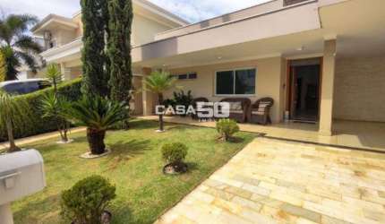 Casa em condomínio fechado com 3 quartos à venda na Avenida Presidente Juscelino Kubitschek de Oliveira, 901, Parque Brasil 500, Paulínia, 282 m2 por R$ 2.200.000