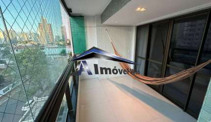 Apartamento de Luxo 3 Quartos 102m²  porteira fechada  Caminho das Árvores