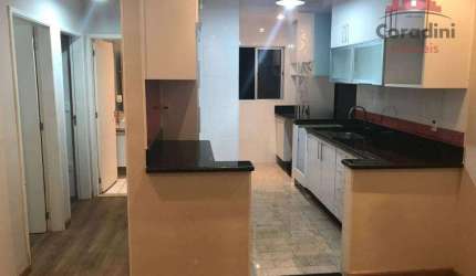 Apartamento com 2 dormitórios à venda, 52 m² por R$ 250.000,00 - Jardim Santa Eliza - Americana/SP