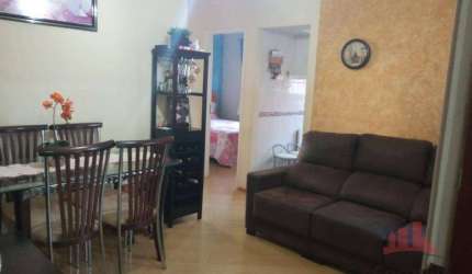 Apartamento com 2 dormitórios à venda, 50 m² por R$ 210.000,00 - Vila Margarida - Americana/SP