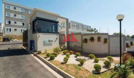 Apartamento com 2 dormitórios à venda, 45 m² por R$ 160.000,00 - Jardim Recanto - Americana/SP