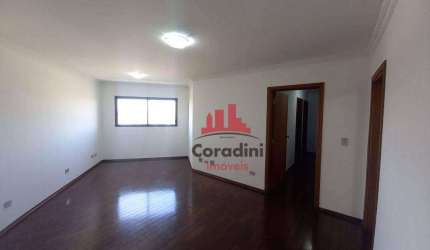 Apartamento com 3 dormitórios para alugar, 91 m² por R$ 2.457,00/mês - Cidade Jardim II - Americana/SP