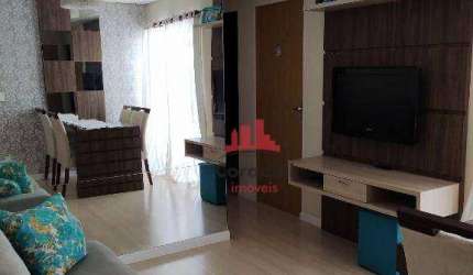 Apartamento com 2 dormitórios à venda, 50 m² por R$ 170.000 - Praia azul - Americana/SP