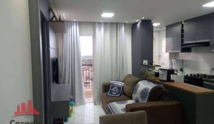 Apartamento com 2 dormitórios à venda, 55 m² por R$ 350.000,00 - Lagoa Seca - Santa Bárbara D'Oeste/SP