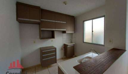 Apartamento com 2 dormitórios à venda, 43 m² por R$ 158.000,00 - Jardim Bertoni - Americana/SP