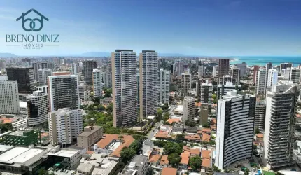 Apartamento com 3 quartos à venda na Rua Pereira Filgueiras, Aldeota, Fortaleza, 163 m2 por R$ 2.714.000