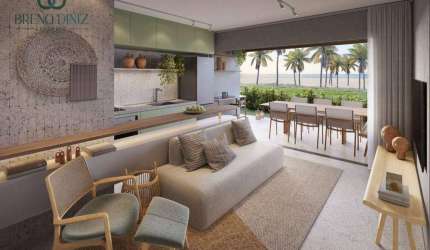 Apartamento com 1 dormitório à venda, 30 m² por R$ 334.000,00 - Cumbuco - Caucaia/CE