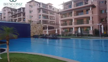 Apartamento com 2 dormitórios à venda, 68 m² por R$ 495.000,00 - Porto das Dunas - Aquiraz/CE