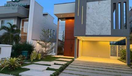 Casa com 4 dormitórios sendo 3 suítes à venda, 213 m² por R$ 1.390.000 - Cararu - Eusébio/CE