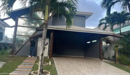 Casa em Condomínio para Locação em Camaçari, Alphaville (Abrantes), 4 dormitórios, 4 suítes, 6 banheiros, 2 vagas