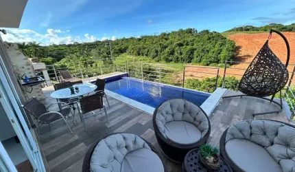 Casa em Condomínio para Locação em Camaçari, Alphaville (Abrantes), 7 dormitórios, 6 suítes, 7 banheiros, 4 vagas