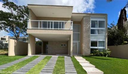 Casa em Condomínio para Venda em Camaçari, Alphaville (Abrantes), 4 dormitórios, 4 suítes, 5 banheiros, 4 vagas