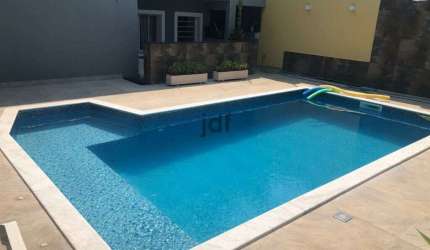 Casa Alto Padrão Sorocaba Jardim Santa Rosália, sendo 3 dormitórios, 2 suítes, piscina, churrasqueira   Casa Moderna em Rua Particular de 377m² Construídos