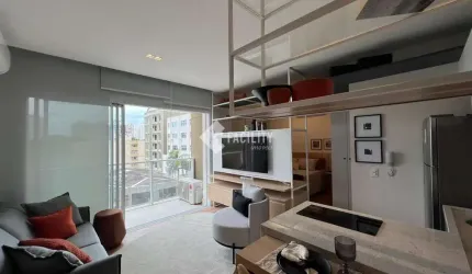 Apartamento com 1 quarto para alugar na Rua Alecrins, 370, Cambuí, Campinas, 40 m2 por R$ 4.200