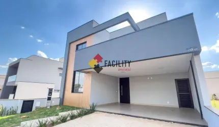 Casa em condomínio fechado com 3 quartos à venda na Avenida Presidente Juscelino Kubitschek de Oliveira, 3851, Parque Brasil 500, Paulínia, 215 m2 por R$ 1.735.000