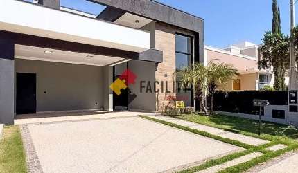 Casa em condomínio fechado com 3 quartos à venda na Avenida Doutor João Caio Silva, 920, Parque Brasil 500, Paulínia, 170 m2 por R$ 1.350.000