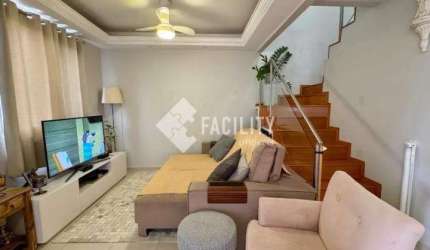 Casa em condomínio fechado com 3 quartos à venda na Rua das Camélias, 118, Chácara Primavera, Campinas, 90 m2 por R$ 755.000