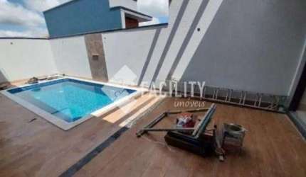 Casa em condomínio fechado com 3 quartos à venda na Avenida José Puccinelli, 1240, Cascata, Paulínia, 192 m2 por R$ 1.290.000