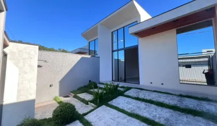 Casa com Lindo Projeto, 3 quartos, sendo 1 suíte, em Itajuba - Barra Velha
