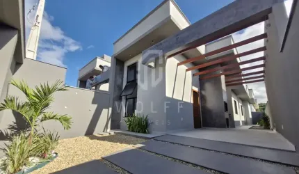 Casas com Acabamento Impecável, 75 metros quadrados, com 3 quartos em Itajubá - Barra Velha - SC