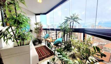 Imperdível oportunidade: Apartamento de luxo à venda em Santos-SP, Ponta da Praia - 3 quartos, 2 suítes, 1 sala, 6 banheiros, 2 vagas de garagem, 185m² de área.
