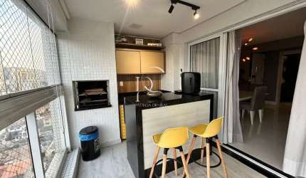 Apartamento à venda na Ponta da Praia, Santos-SP: 2 quartos, 2 suítes, sala ampla, 4 banheiros e 111,00m² de área. Venha conferir!