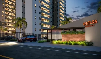 Apartamento de 2 e 3/4 -Patamares