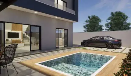 Casa com 04 Quartos em Condomínio Pertinho da Entrada de Itacoatiara!