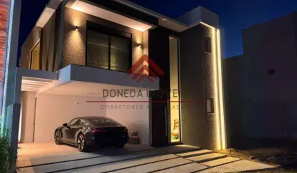 Casa em Condomínio para Venda em Colombo, Campo Pequeno, 3 dormitórios, 3 suítes, 4 banheiros, 4 vagas