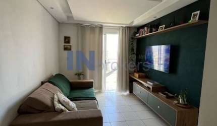 Apartamento à venda em Jundiaí-SP, Jardim Tamoio: 2 quartos, 2 salas, 1 banheiro, 1 vaga, 61m² de área. Venha conferir!