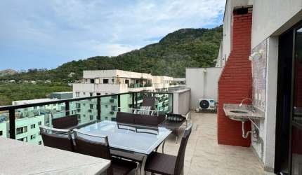 EXCELENTE COBERTURA DUPLEX DE 3 QUARTOS NO OCEAN PONTAL & BEACH PLACE