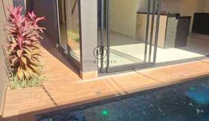 Casa de condomínio, no Condomínio Vivendas da Mata,  em Ribeirão Preto, Real Sul, com 3 quartos, 155m²