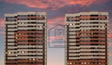 Apartamento com 3 dormitórios à venda, 75 m² por R$ 405.000,00 - Dix-Sept Rosado - Natal/RN
