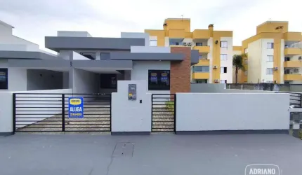 Casa com 3 dormitórios para alugar, 100 m² por R$ 4.135,68/mês - Sertão do Maruim - São José/SC