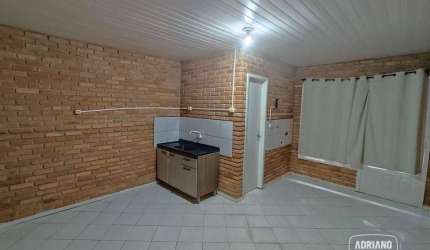 Apartamento com 1 dormitório para alugar, 33 m² por R$ 1.049,14/mês - Real Parque - São José/SC