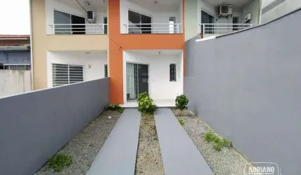 Casa com 2 dormitórios à venda, 63 m² por R$ 265.000,00 - Flor de Napolis - São José/SC