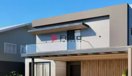 Sobrado à venda com 345m² | 05 suítes | Condomínio Colinas