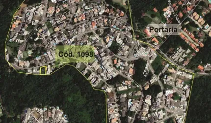 Cond. Golf Village (LOTE) 578,70 m² alto em declive, com linda vista!