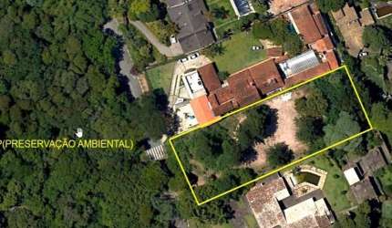 FAZENDINHA - Área 2.635 m² c/ PROJETO APROVADO condomínio 4 casas!