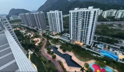 Apartamento dois quarto à venda na Barra da Tijuca – 2 Quartos, 3 Vagas, Pronta para Morar