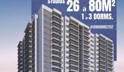 Breve Lançamento Saúde - 1 a 3 dorms. - 26 a 80m²