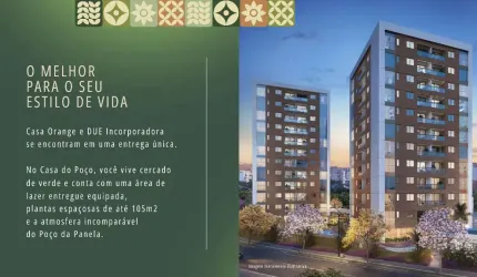 Apenas R$10.351/m²!  Com fluxo de financiamento facilitado com 10% de entrada, e 90% Financiado Pela Caixa Singular durante as obras.