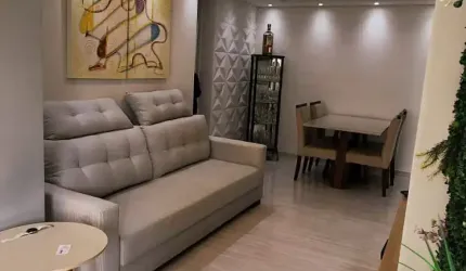 Lindo apartamento no Living Harmony 65m² com 2 dormitórios e 1 suíte